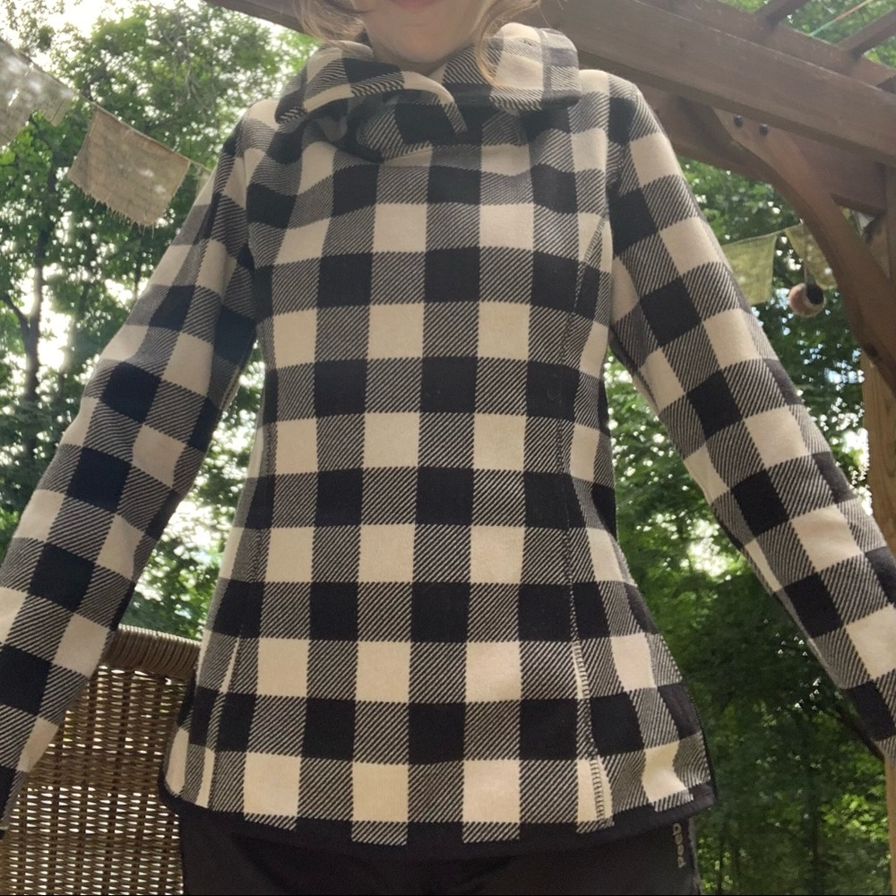 buffalo plaid pullover